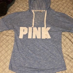 PINK Pullover V Neck Hoodie